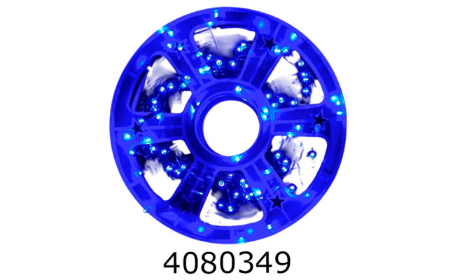 Гірлянда ел. крапелька синя. 50м на бобіні 2-109В 144313