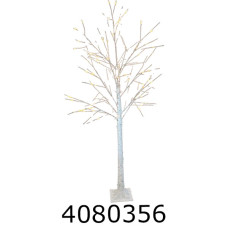 Дерево-гірлянда світлодіодна Береза 160см жоте світло 2-48 144274