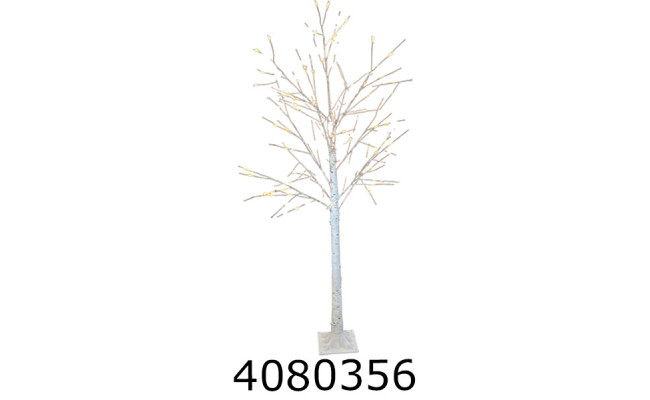 Дерево-гірлянда світлодіодна Береза 160см жоте світло 2-48 144274