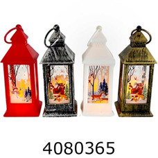 Декоративний ліхтар зі світлом Санта Сніговик Олень на батарейках  145*55см 3-13 (9181(1/12) 144950