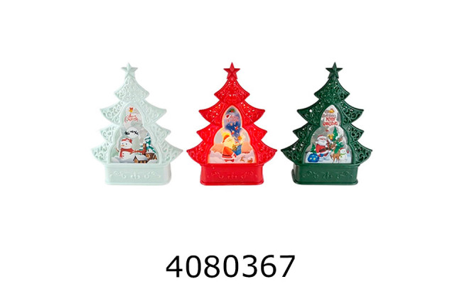 Декоративний ліхтар зі світлом Ялинка на батарейках  165*59см 3-14 (9181(1/6) 144951