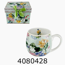 Кружка керам. в коробці Квіти 420мл  (60) LC001/ 215