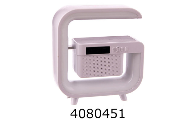Лампа настільна  LED годинникбездротова зарядка радіо  G3 mini  3-54 (18324) 145015