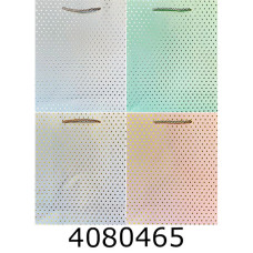 Пакет подарунковий 31*40*12см мікс 4 Горох золото срібло мікс (12/360) 00210 L Пакет подарунковий 31*40*12см мікс 4 Горох золото срібло мікс (12/360) 00210 L