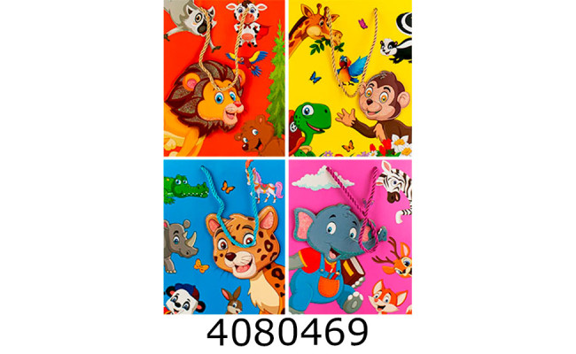 Пакет подарунковий 18*23см (12/480) RQ 823-4S