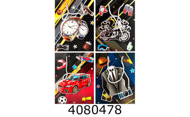 Пакет подарунковий 31*40см (12) RQ-968-3L