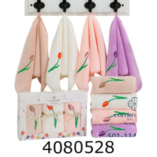 Набір рушників мікрофібра 3 шт 25*50см Li-501-114-C-99