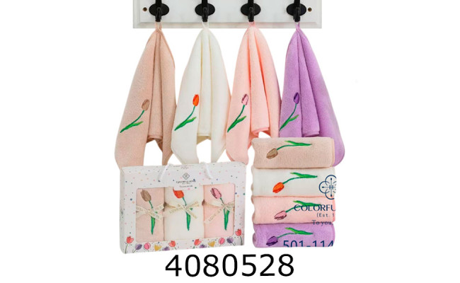 Набір рушників мікрофібра 3 шт 25*50см Li-501-114-C-99