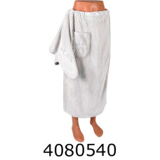 Набір банний подарунковий чол. кільт 150*85см+рушник 75*35см Li-6116-56-1