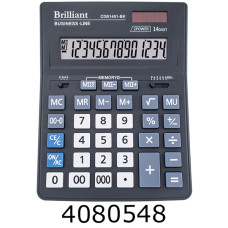 Калькулятор Brilliant CDB1401-BK 14 розрядів 8853449