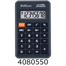 Калькулятор Brilliant LC-310 NR 8 розрядів кишеньковий 834900