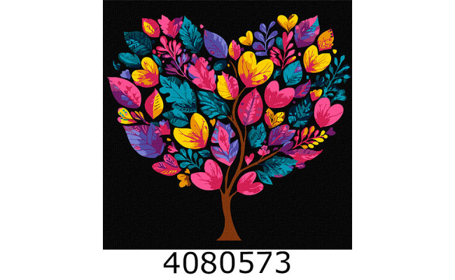 Картина по номерам 30*30см 