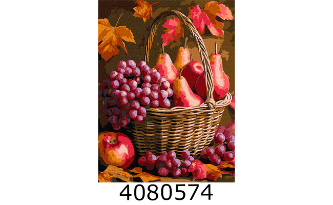 Картина по номерам 30*40см натюрморт 