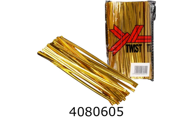 Твістер 12см золото 5-69514