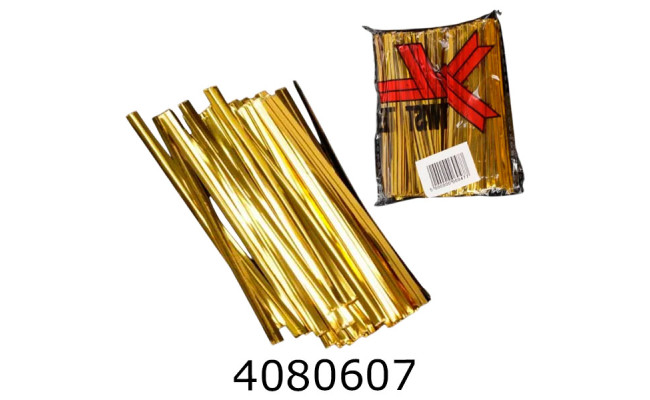 Твістер 8см золото 5-69477