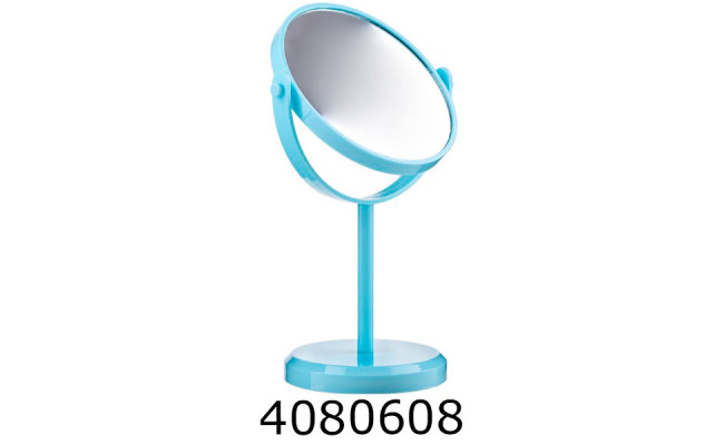 Дзеркало на підставці кругле 155*29см блакитне () 1-214598