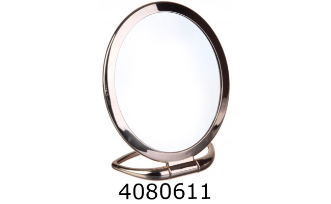 Дзеркало на підставці хромоване кругле 1-182156