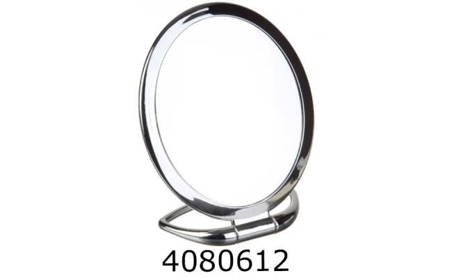 Дзеркало на підставці срібне кругле 1-182149