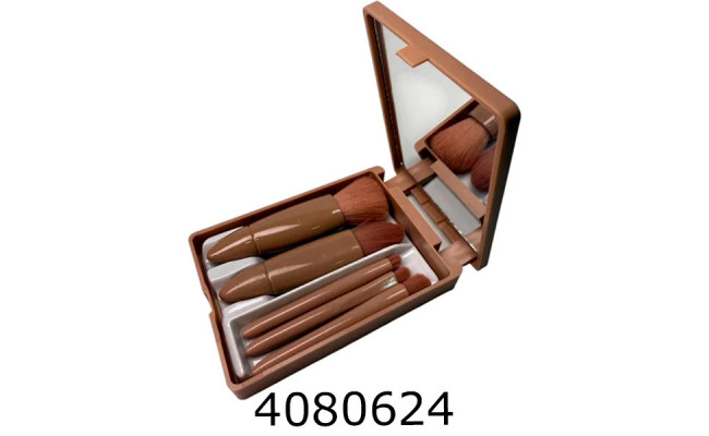 Щіточки для макіяжу в боксі рож.5 шт 77715136