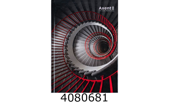 Блокнот А5 96 арк. Axent клітка обкл. тв.R&B Ladder (20) 8457-6-A