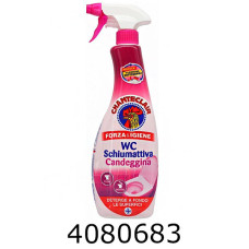 М/засіб д/унітазу Chante Clair спрей 600мл Candeggina рожевий (12) 526245