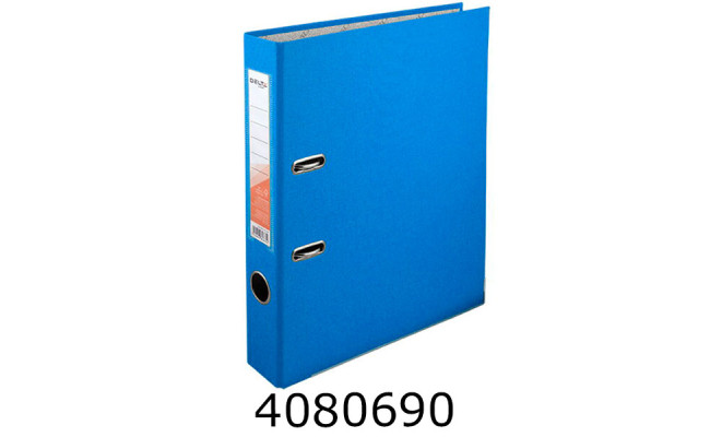 Папка реєстр. А4 5 см одностор. блакитна  Axent  (10) D1713-07C