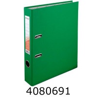 Папка реєстр. А4 5 см одностор. зелена  Axent  (10) D1713-04C