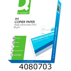 Папір А4 80г/м2 500 арк. Q-Connect (клас С+) (5/240) KF017215