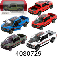 Машинка метал. Ford F-150 Raptor 2022 Kinsmart (24/96) 5436FW