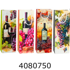 Пакет подарунковий під пляшку 12*35*9 