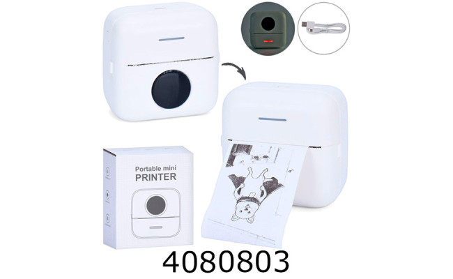 Міні-принтер 2 види в коробці 10*11*5см (12) KDC-0019A