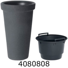 Горщик для квітів  Classic Tower Антрацитовий 40см