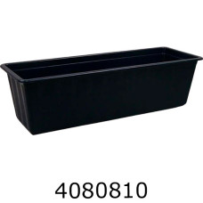 Ящик балконний з підставкою Агро Антрацитовий 50см