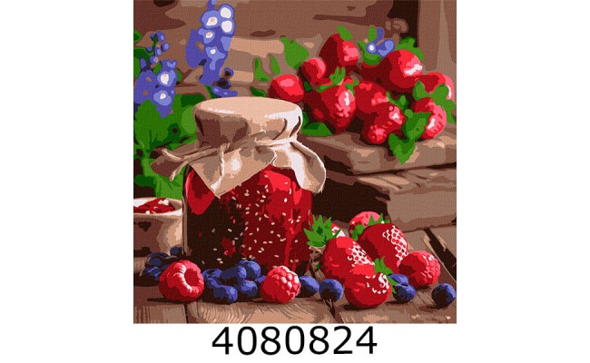 Картина по номерам 40*40см натюрморт 