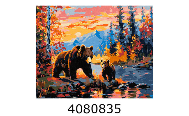 Картина по номерам 40*50см 