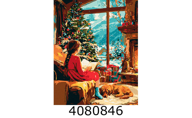 Картина по номерам 40*50см 