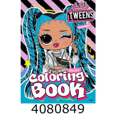 Розмальовка  А4 зі стікерами Skate Dance 3 Tweens Ідейка LCB28 Розмальовка  А4 зі стікерами Skate Dance 3 Tweens Ідейка LCB28