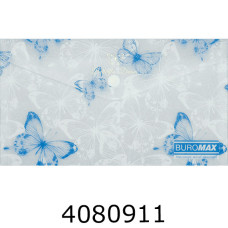 Папка конверт на кнопці DL Buromax ARABESKI мат. напівпроз. пластик білий перламутр (12) BM.3952-31 Папка конверт на кнопці DL Buromax ARABESKI мат. напівпроз. пластик білий перламутр (12) BM.3952-31