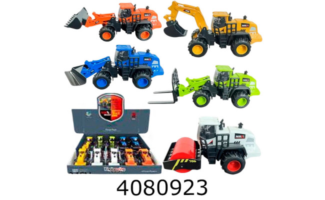 Будтехніка інерц. в дисплей-боксі 5 видів 41*8*37см (10/140) 706-68