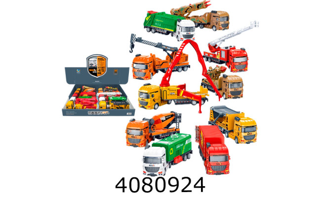 Машинка інерц. Спецтехніка 10 видів 57*11*42 (10/80) 706-70