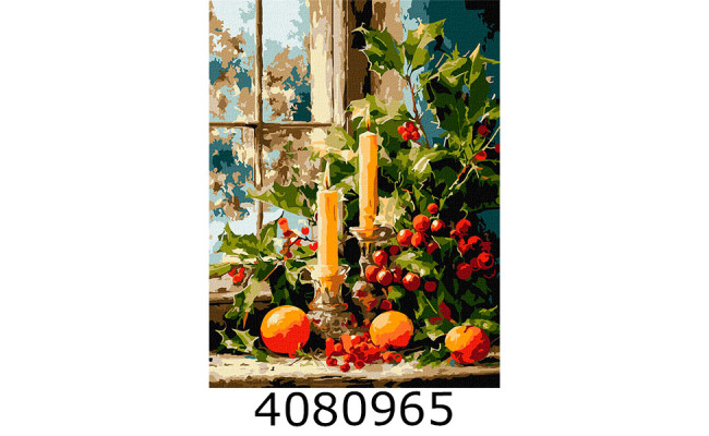 Картина по номерам 30*40см натюрморт 