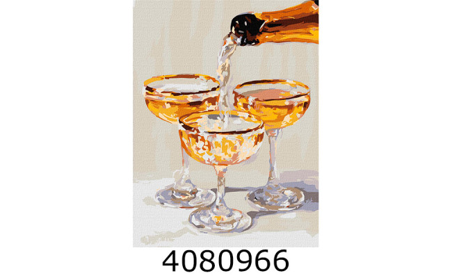 Картина по номерам 30*40см натюрморт 