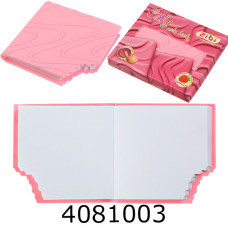 Блокнот 90х90мм 80 арк. чисті аром. Soft touch обкл. CAKE KIDS Line ZB.12470-10