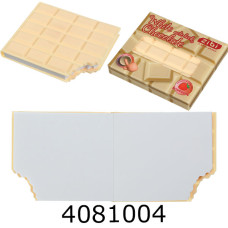 Блокнот 90х90мм 80 арк. чисті аром. Soft touch обкл. WHITE CHOCOLATE KIDS Line ZB.12470-12