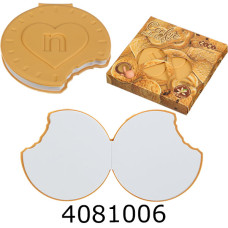 Блокнот 90х87мм 80 арк. чисті аром. Soft touch обкл. COOKIE KIDS Line ZB.12470-22