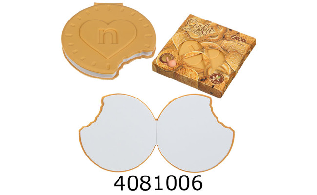 Блокнот 90х87мм 80 арк. чисті аром. Soft touch обкл. COOKIE KIDS Line ZB.12470-22