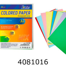 Папір кольор. А4 80г/м2  5*20 арк. Pastel (50) 134782