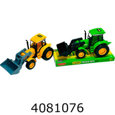 Трактор інерц. в слюді з ковшом 24см (64/128) 858-1