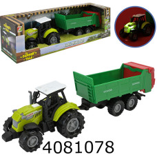 Трактор в коробці + причіп на батар. 29*9*8см (60/120) 550-6P