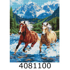 Алмазна мозаіка 40*50 тварини 